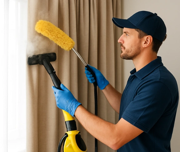 Emergency same-day curtain stain removal toombul Matty Curtain Cleaning