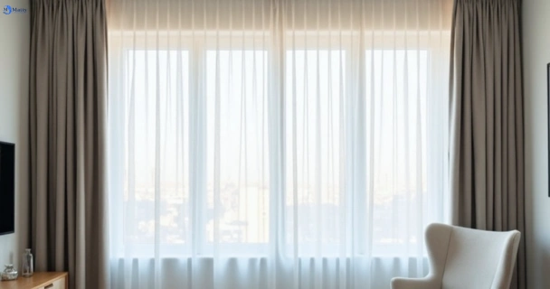 Restored vibrant drapes in toombul QLD after Matty Curtain Cleaning